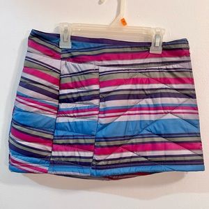 Smartwool Insulated Miniskirt - XSmall - Multicolored Stripes